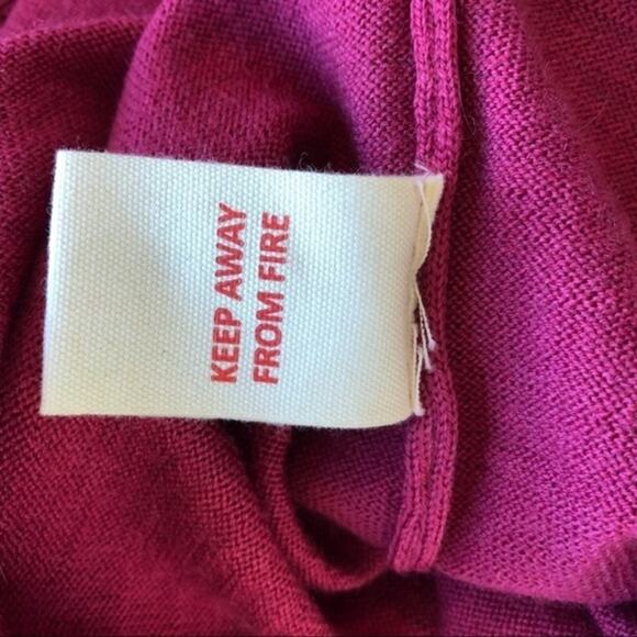 People Tree Pink Wool Organic Dress Size 12 - Picture 10 of 10